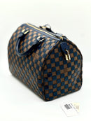 Louis Vuitton Limited Edition Blue Damier Paillettes Speedy 30