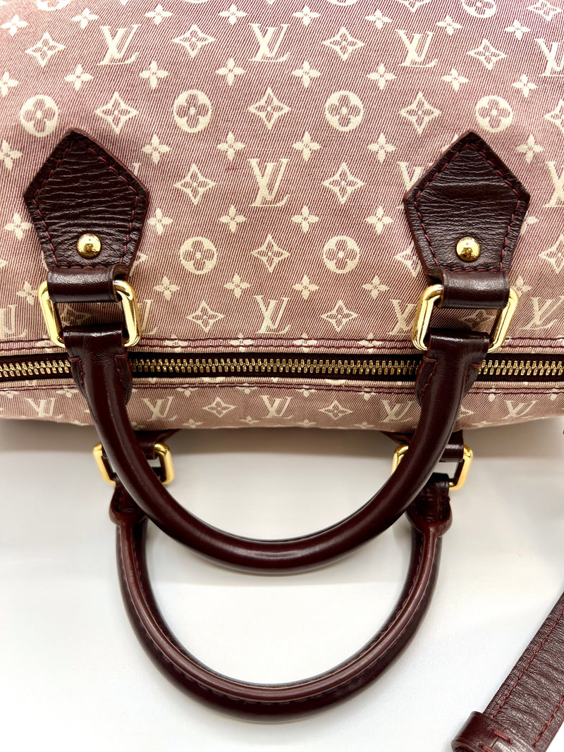 Louis Vuitton Monogram Idylle Speedy Bandouliere 30 Sepia