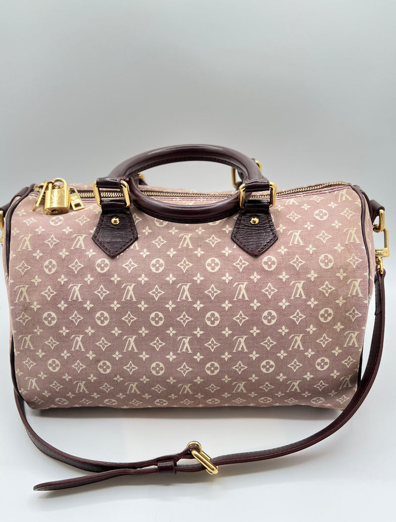 Louis Vuitton Monogram Idylle Speedy Bandouliere 30 Sepia