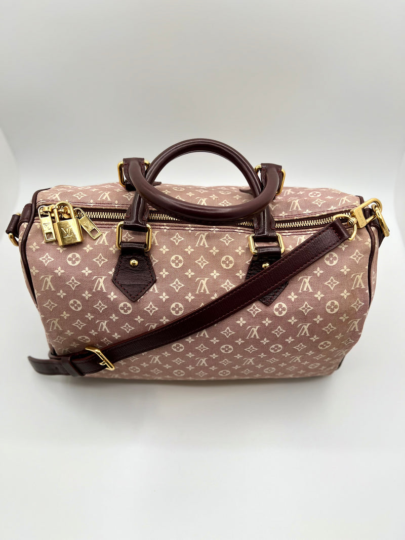 Louis Vuitton Monogram Idylle Speedy Bandouliere 30 Sepia