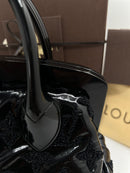 Louis Vuitton Limited Edition Black Monogram Fascination Lockit BB Bag