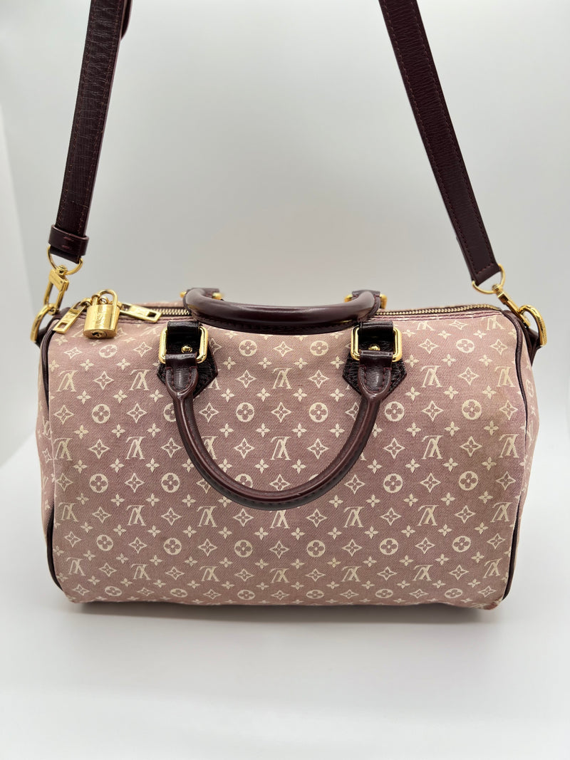 Louis Vuitton Monogram Idylle Speedy Bandouliere 30 Sepia