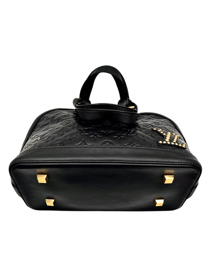 Louis Vuitton Limited Edition Black Monogram Double Jeu Neo-Alma Bag