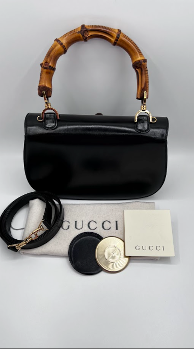 Gucci Bamboo Night Satchel