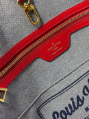 Louis Vuitton Blue Monogram Damier Denim On The Go GM Tote Bag