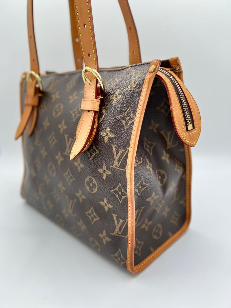 Louis Vuitton Popincourt Haut Shoulder Monogram Canvas Brown