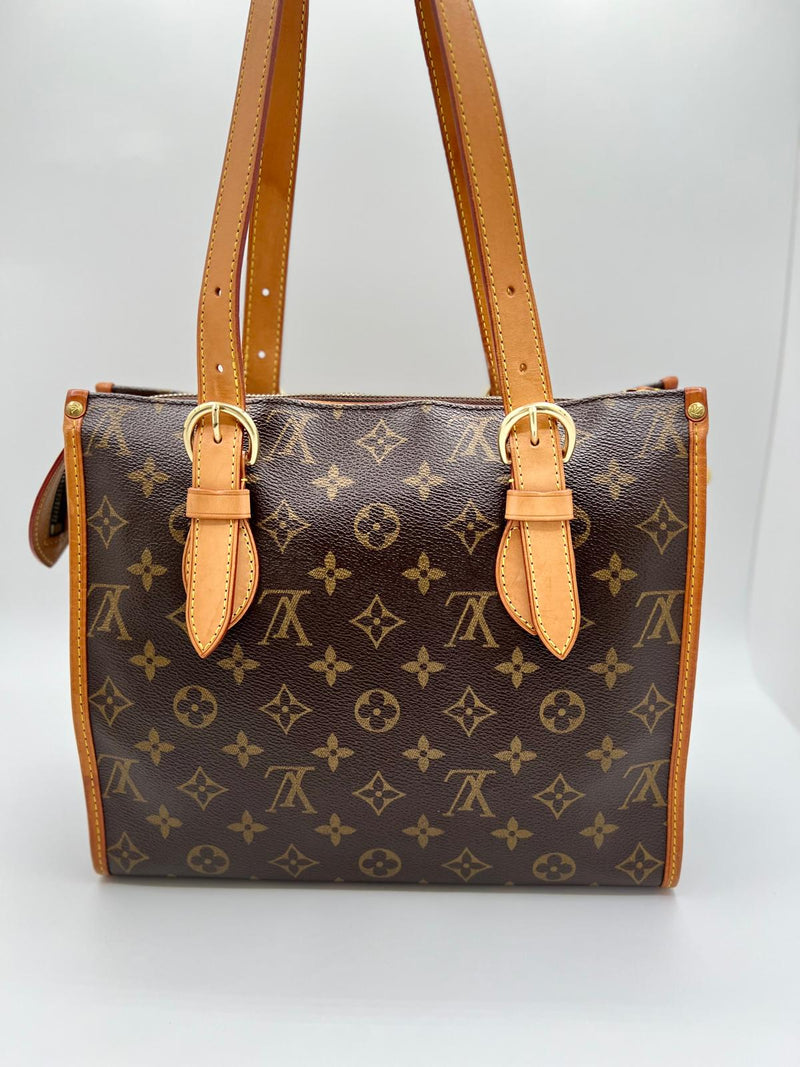 Louis Vuitton Popincourt Haut Shoulder Monogram Canvas Brown