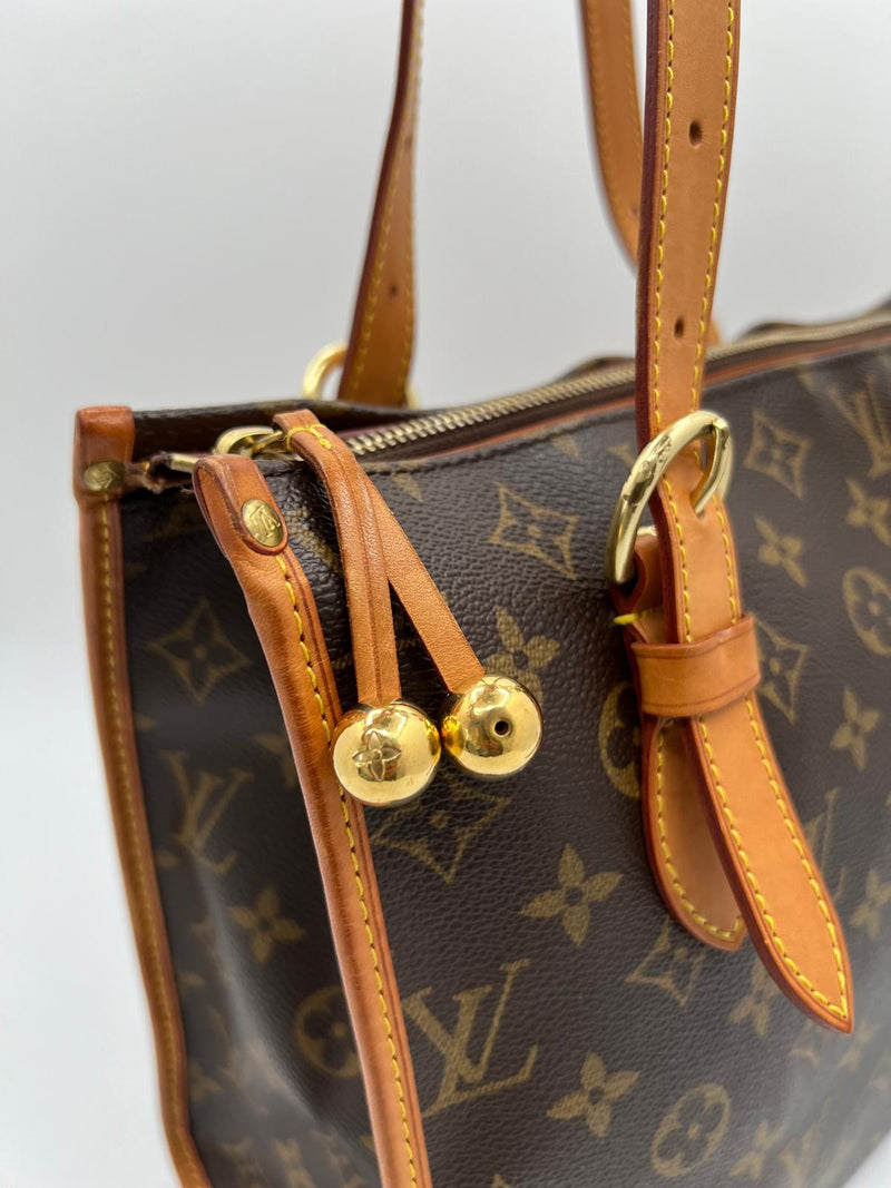 Louis Vuitton Popincourt Haut Shoulder Monogram Canvas Brown