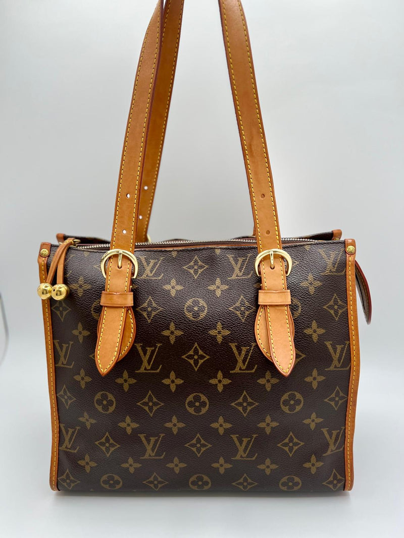 Louis Vuitton Popincourt Haut Shoulder Monogram Canvas Brown