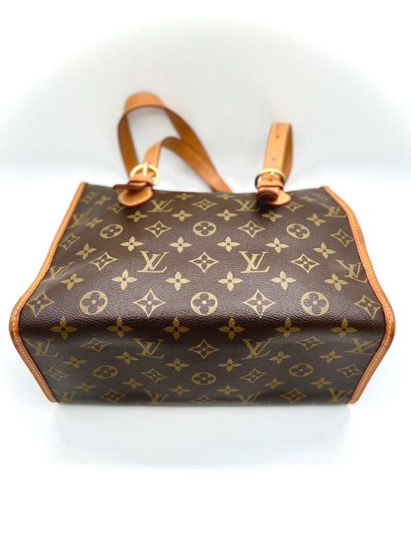 Louis Vuitton Popincourt Haut Shoulder Monogram Canvas Brown