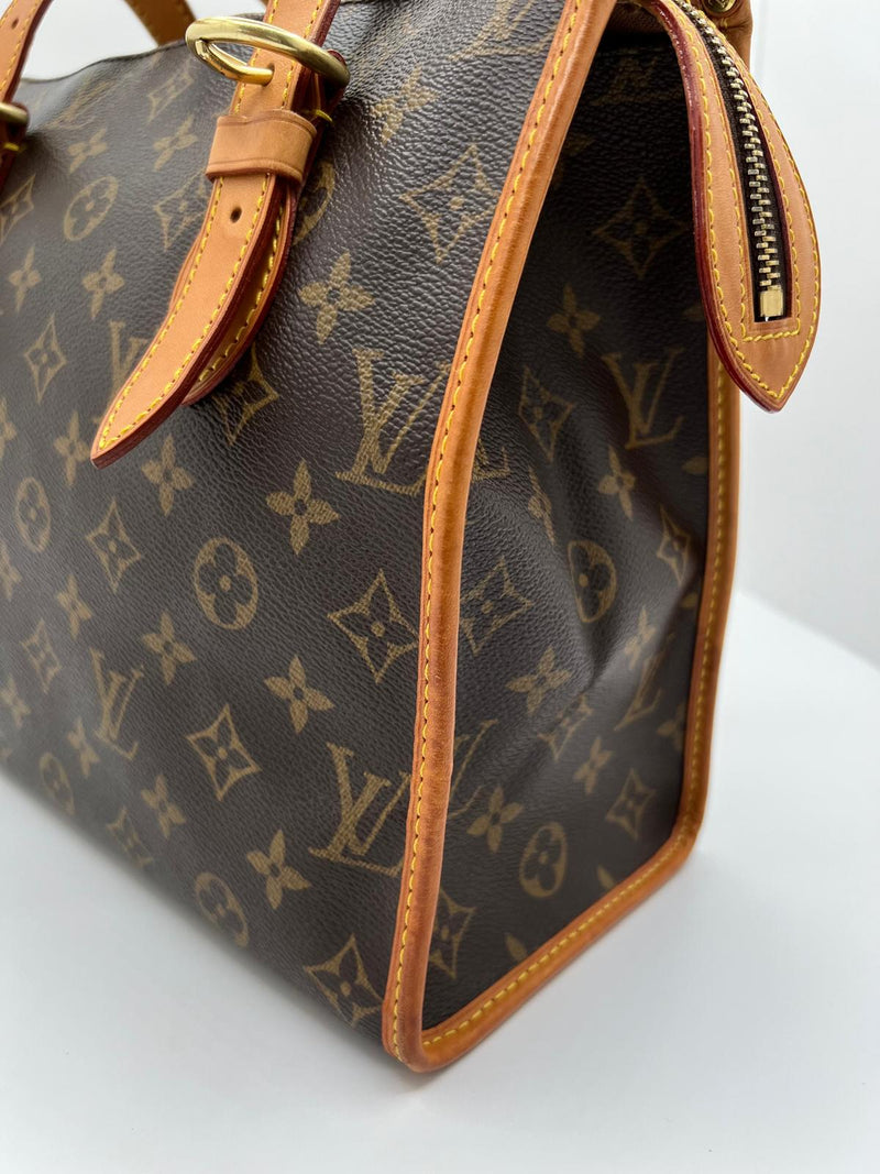 Louis Vuitton Popincourt Haut Shoulder Monogram Canvas Brown