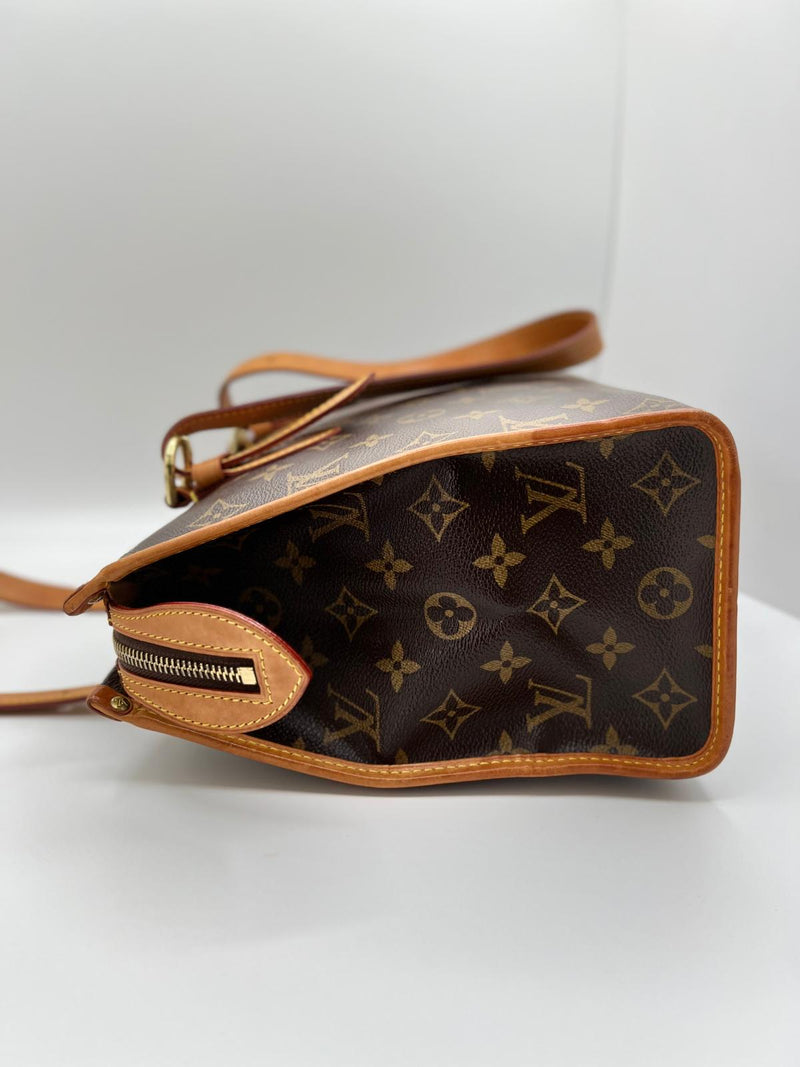 Louis Vuitton Popincourt Haut Shoulder Monogram Canvas Brown